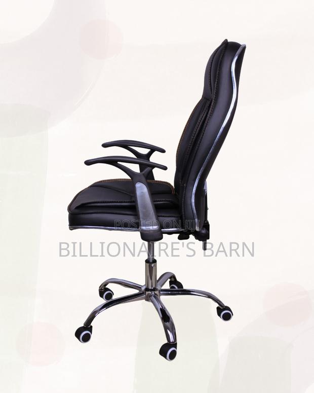 Executive Leather Office Chair High Back Padded Armrests Workspace - main view