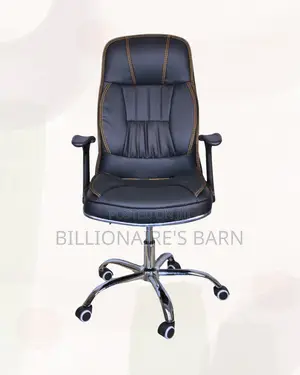 Executive Leather Office Chair High Back Padded Armrests Workspace