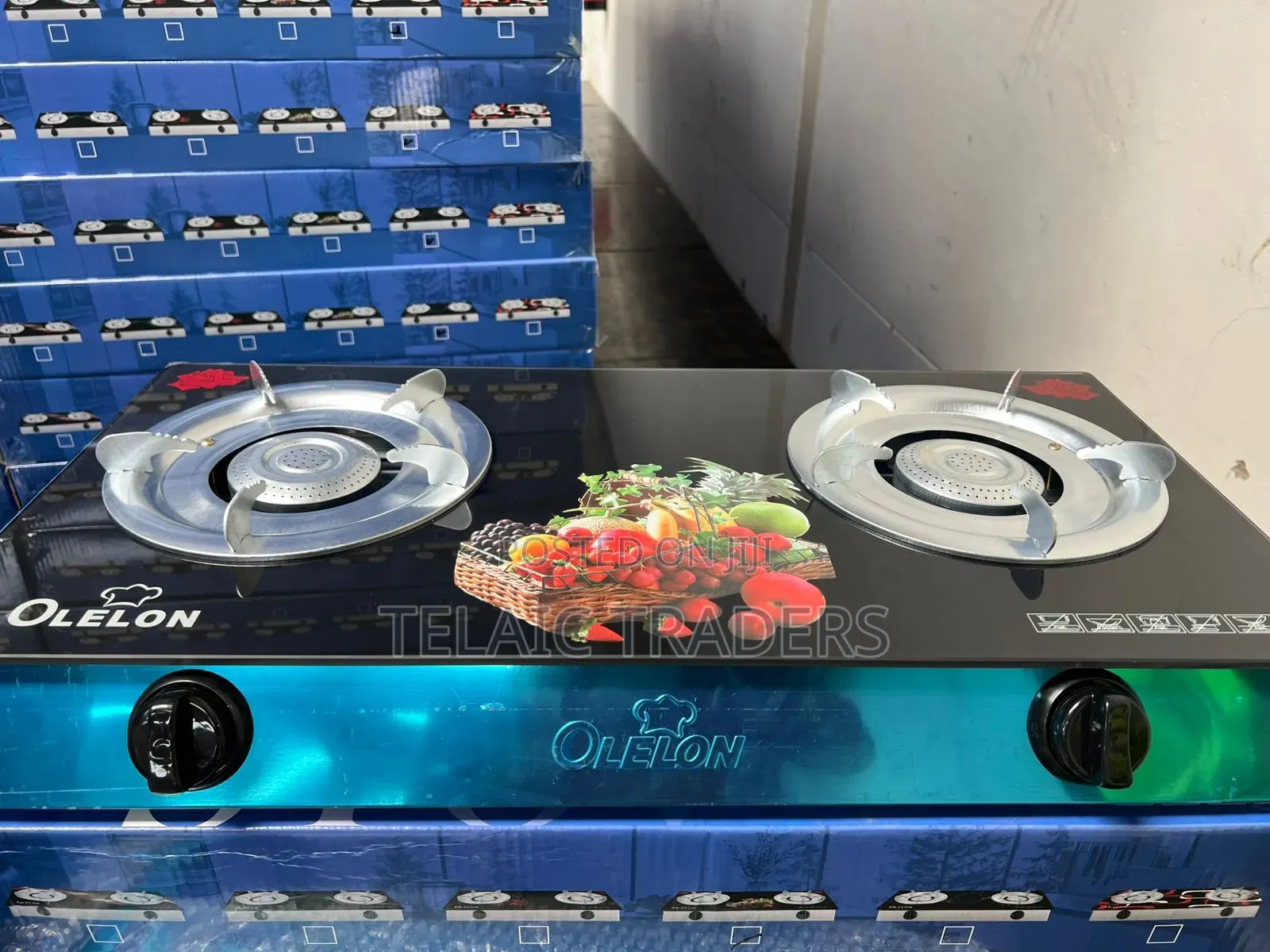 Olelon 2 Burner Glass Top Cooker