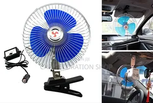 3 Blade Modern Design Clamp Mount Oscillating Fan