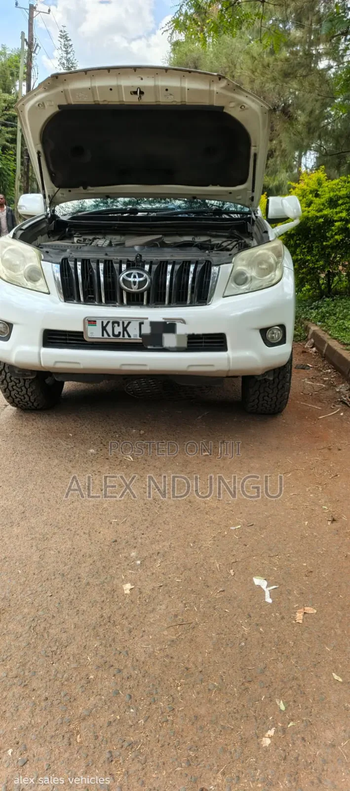 Toyota Land Cruiser Prado 2010 White