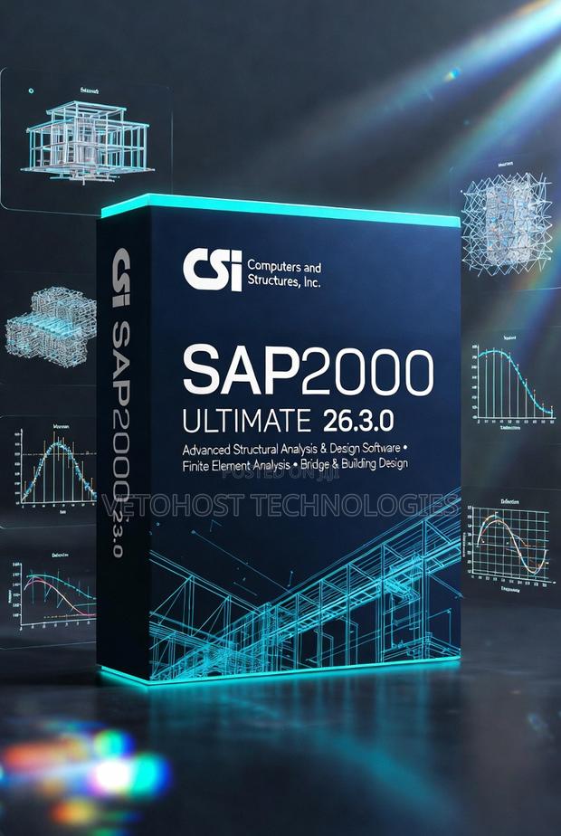Csi Sap2000 Ultimate 26 – Structural Analysis Design Software - main view