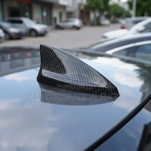 Abs Shark Cover Trim Carbon Look Nonfunctional Shark Fin Antenna