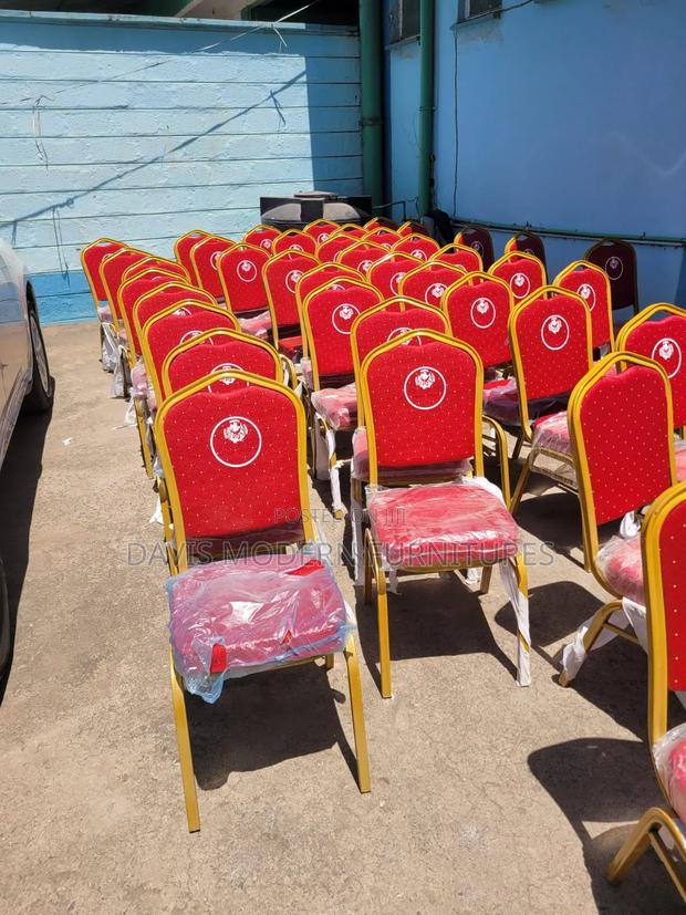 Red Upholstered Headrests - main view