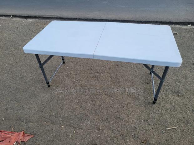Folding Plastic Table - main view