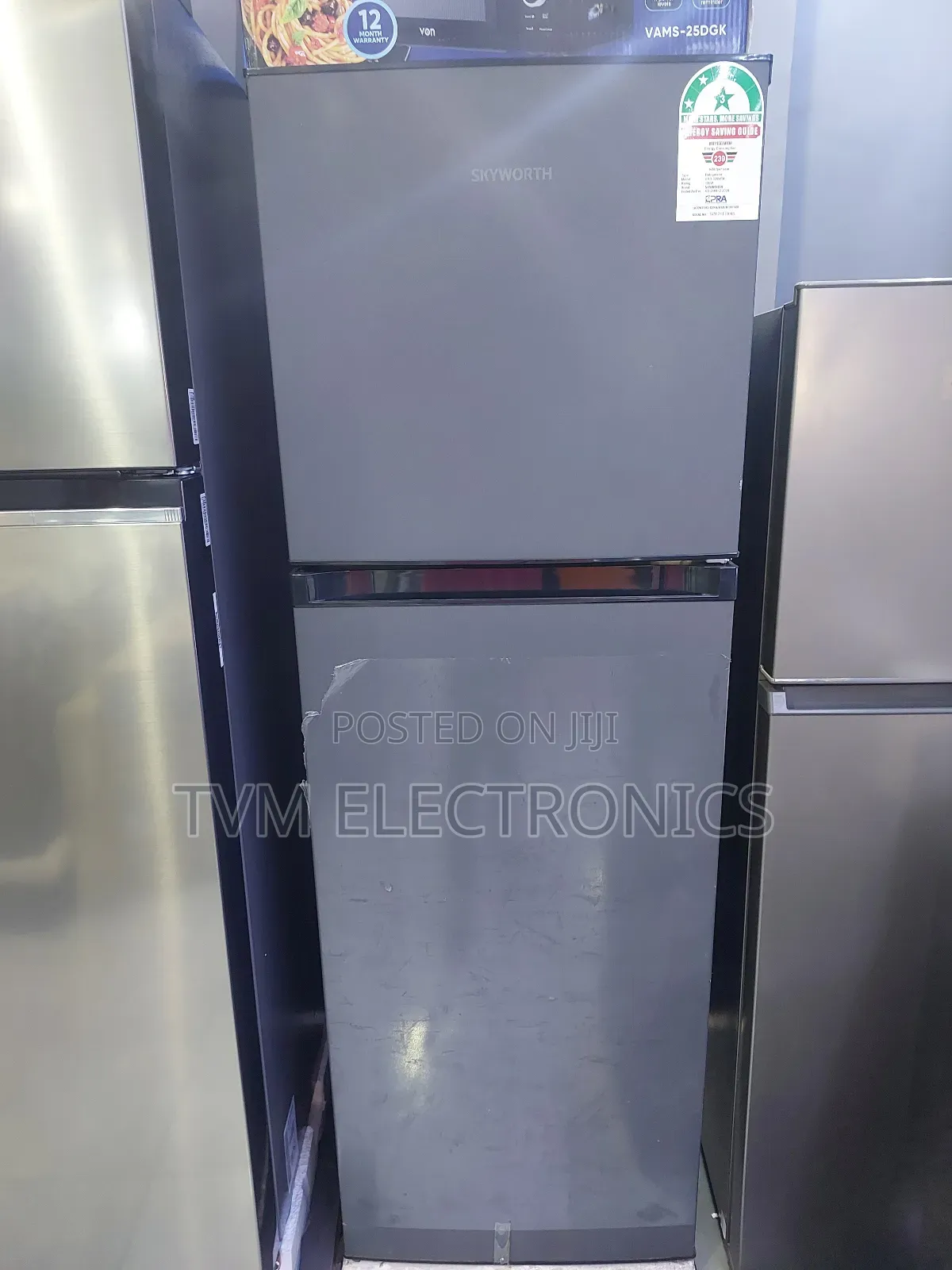 Skyworth SRD-325wta 280l Double Door Fridge