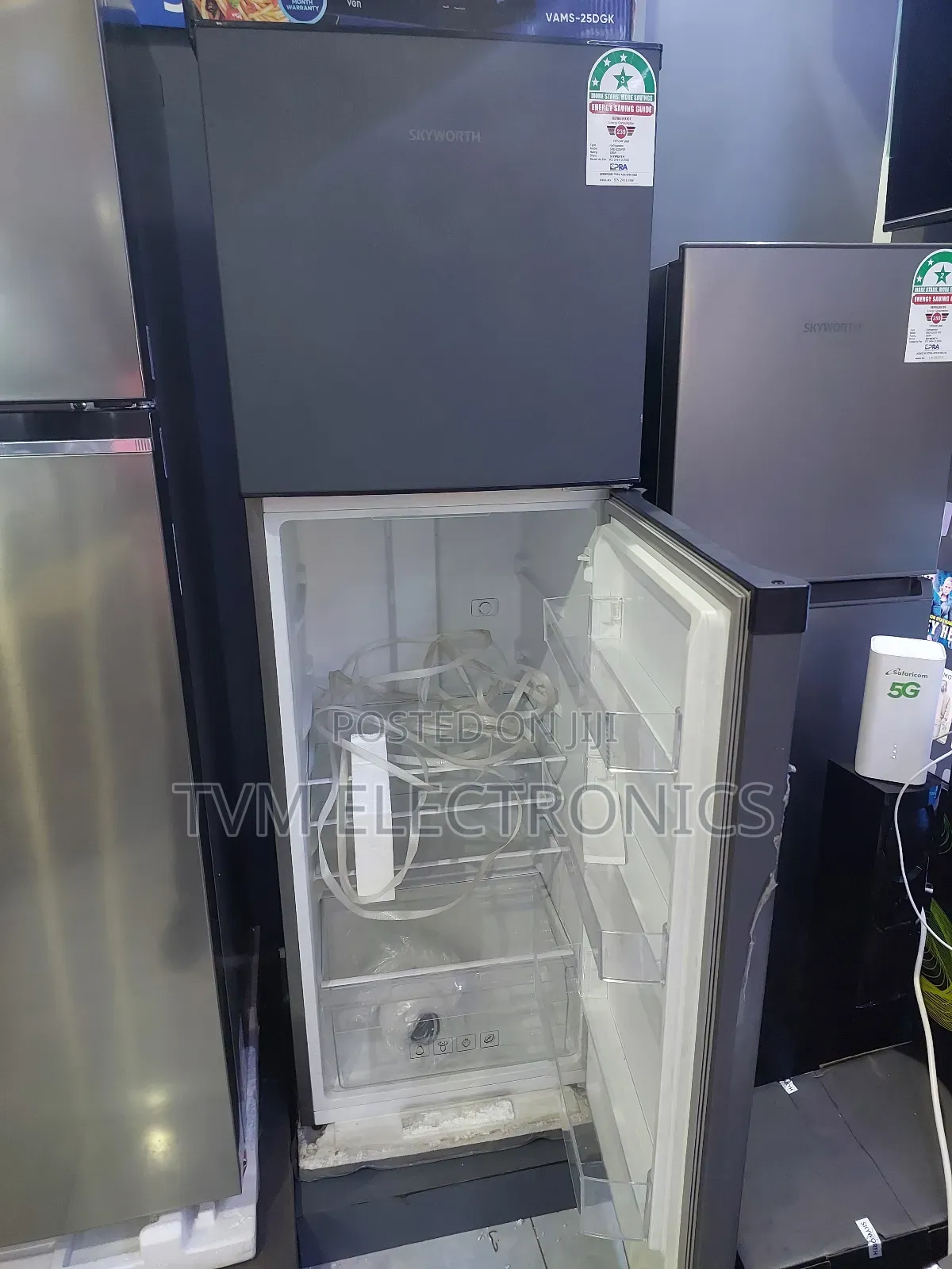 Skyworth SRD-325wta 280l Double Door Fridge