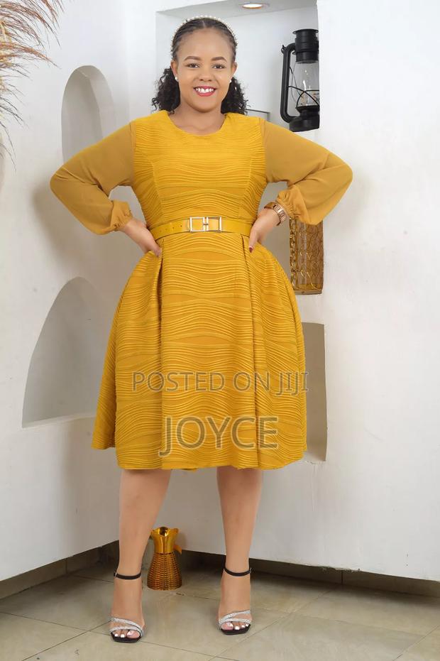 Long-Sleeved Box Dress - thumbnail 5