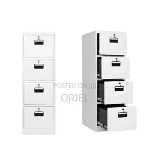 Office Cabinet :- 4 Drawer Locking Office File Organizer