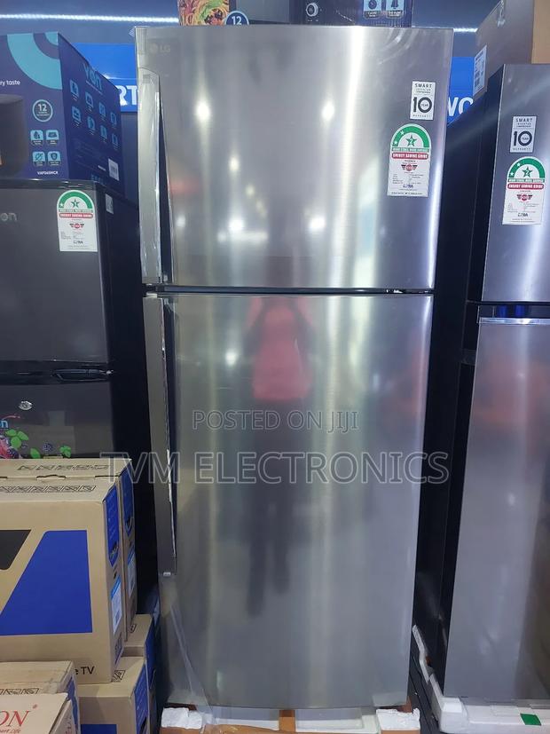 Lg Gl-C652hlcm Top Freezer Fridge, 438 L - Smart Inverter Compressor