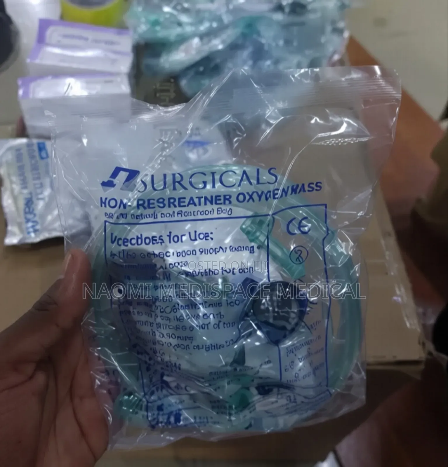 Non-Rebreather Oxygen Mask