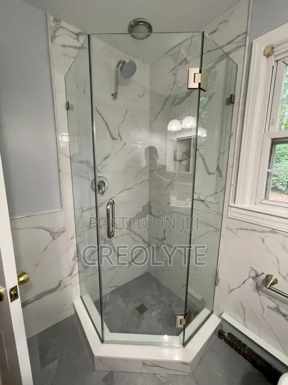Corner Section Glass Cubicle