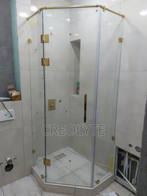 Corner Section Glass Cubicle