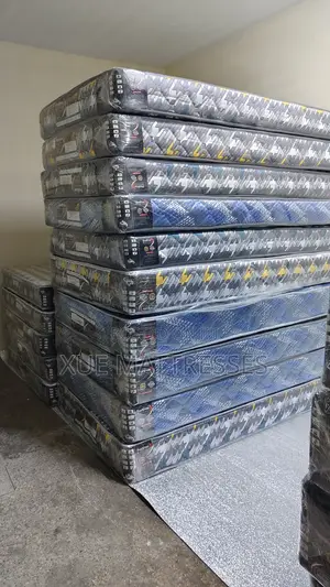 6x6ftx10in Fortress Premium Quilted Fibre Mattress + 2 Free Pillows