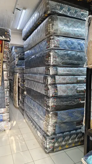 5x6ftx16in Fortress Premium Quilted Fibre Mattress + 2 Free Pillows
