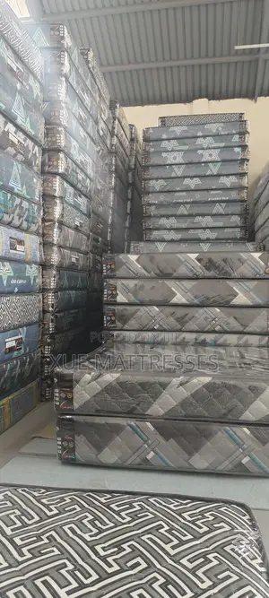6x6ftx16in Fortress Premium Quilted Fibre Mattress + 2 Free Pillows