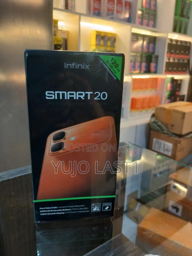 New Infinix Smart 10 128 GB Orange - main view