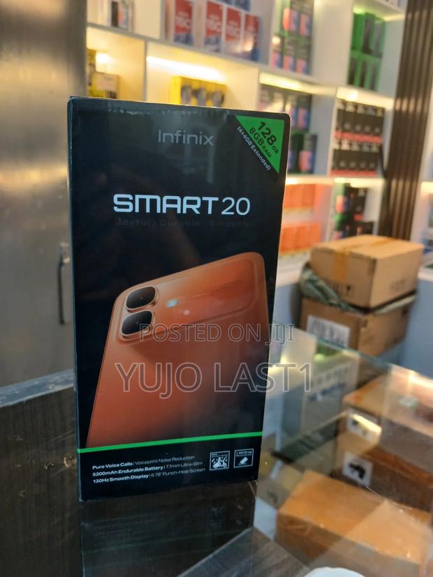 New Infinix Smart 10 128 GB Orange - thumbnail 2