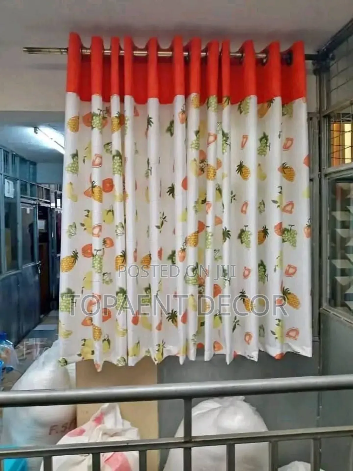 Kitchen Window Fruit Themed Set for All Kitchen Windows