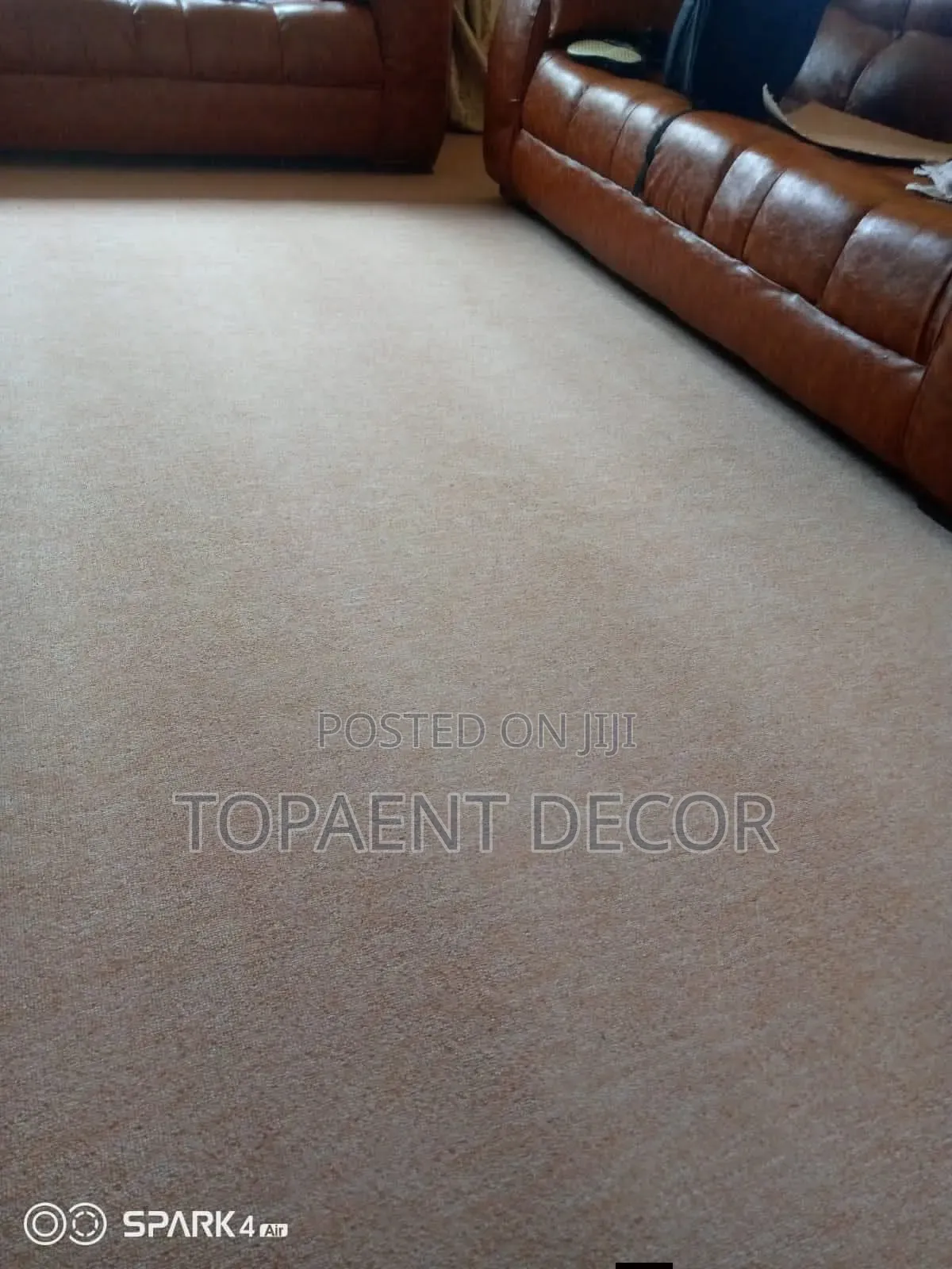 Full Floor Coverage With 4mm Beige Delta Wall to Wall Carpets