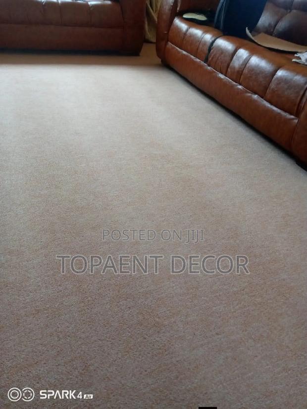 Full Floor Coverage With 4mm Beige Delta Wall to Wall Carpets