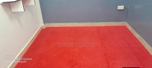 Vip Plain Red Full Bedroom Coverage Wall to Wall Carpets