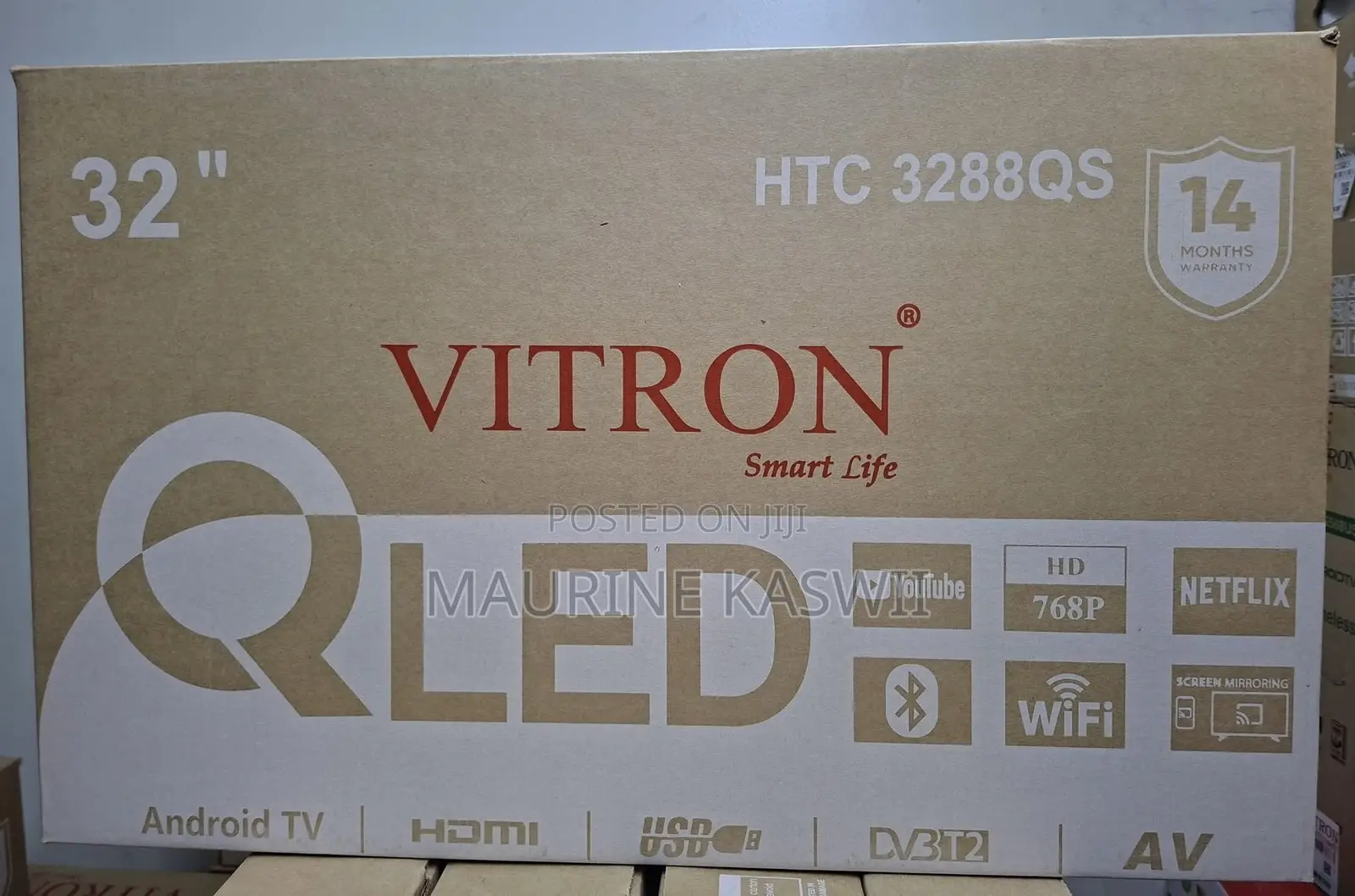 Vitron 32” Qled Tv -2025