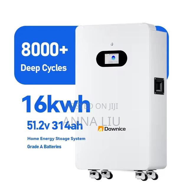 16kwh Dawnice Lifepo4 51.2v 314ah Solar Energy Storage