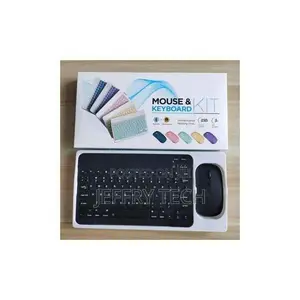 Portable Wireless Bluetooth Keyboard and Mouse Set for iPhone/Android/
