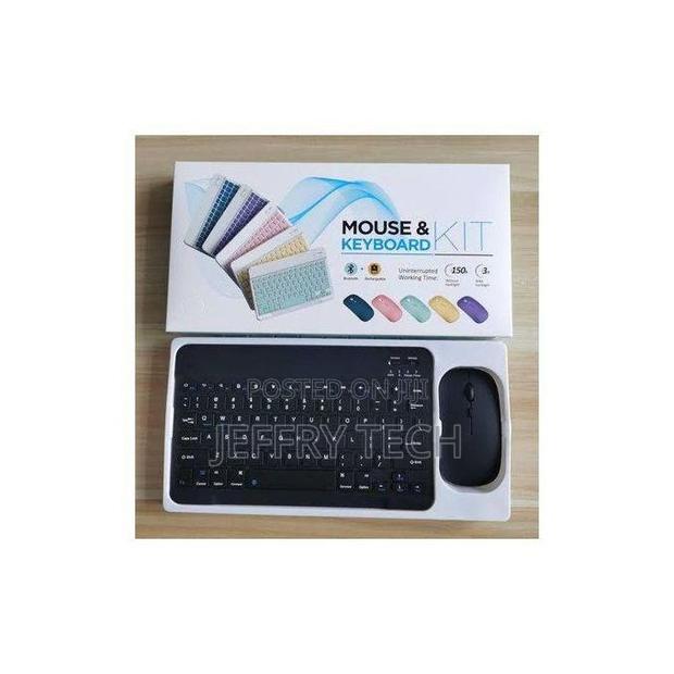Portable Wireless Bluetooth Keyboard and Mouse Set for iPhone/Android/ - main view