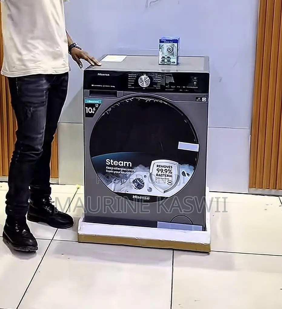 Hisense 10.5 Kg/6 Kg Front Machine