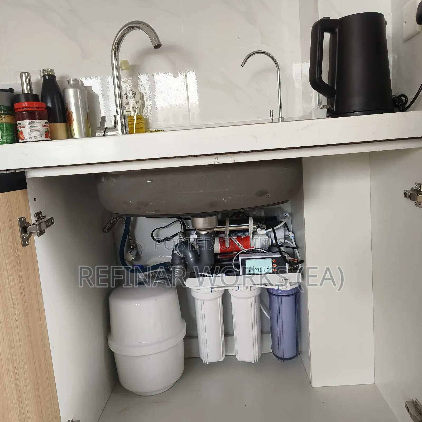 Rongai Homes – Clean Borehole Water at Home | Under Sink Ro + Uv