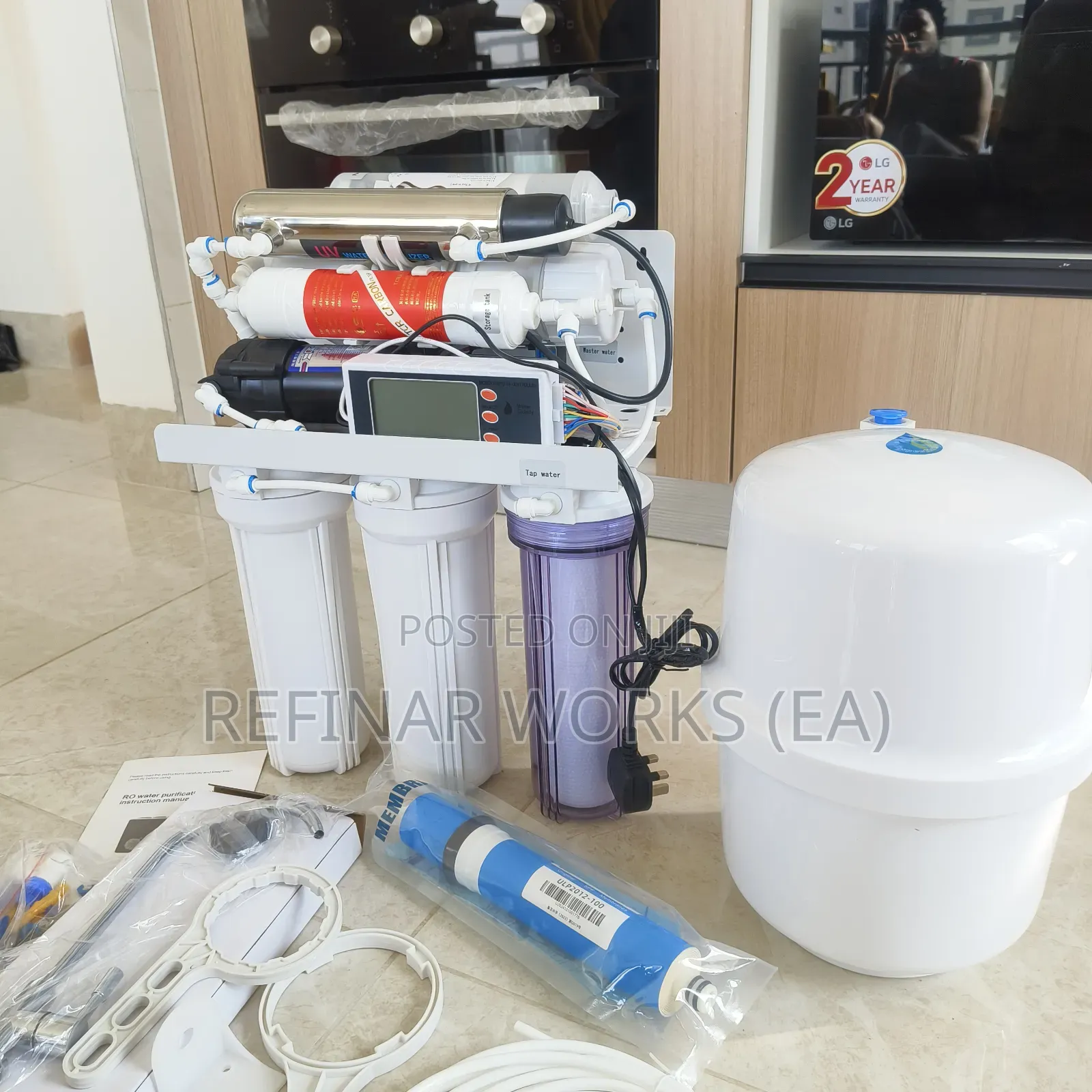 Rongai Homes – Clean Borehole Water at Home | Under Sink Ro + Uv