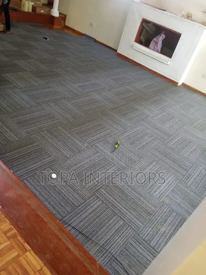 Grey Square Design Floor Insulation Tile Carpets