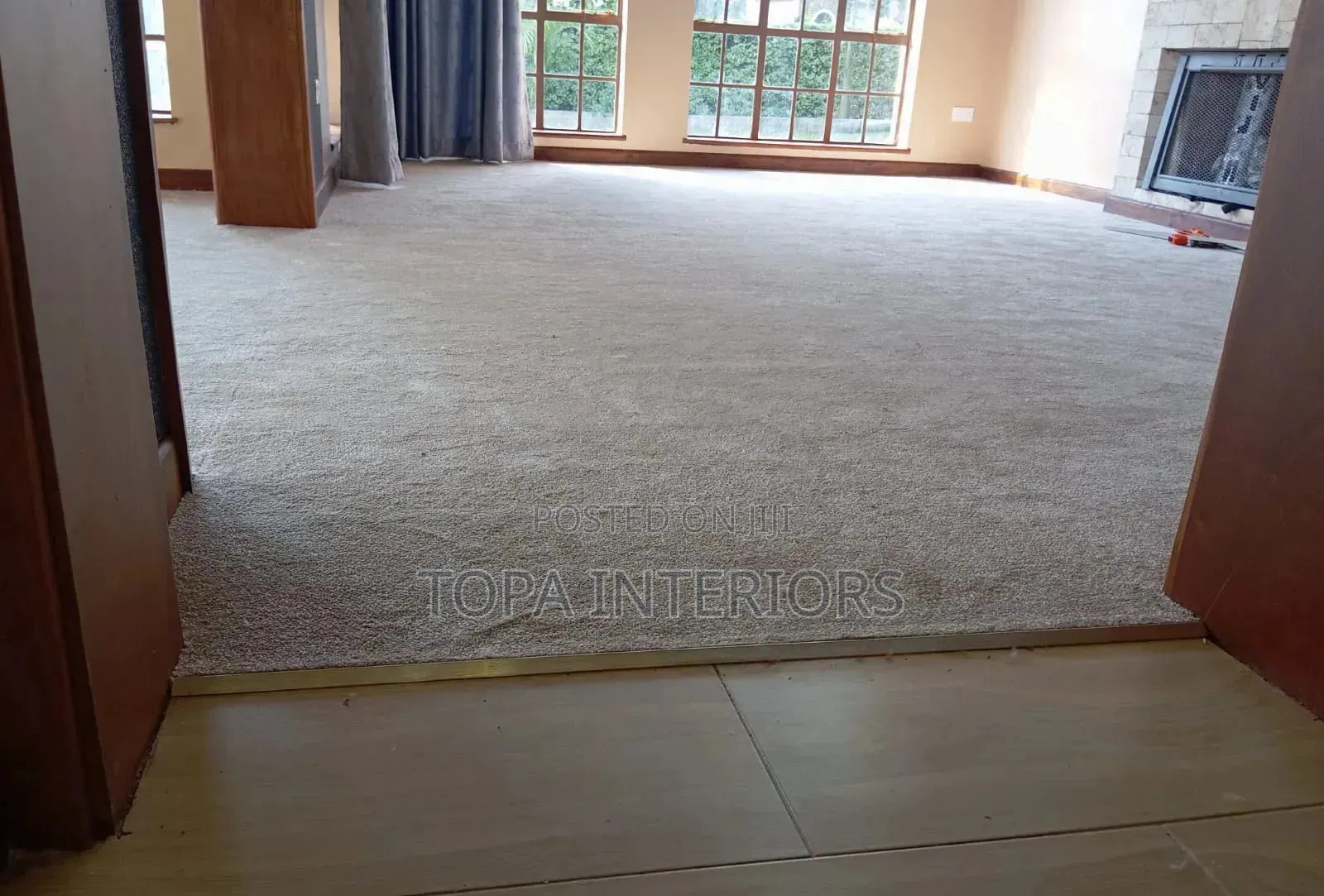 Living Room Floor Insulation Wall to Wall Carpets