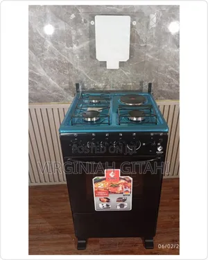 50×55 Euroken 3+1 Standing Cooker With Electric Oven Cooker