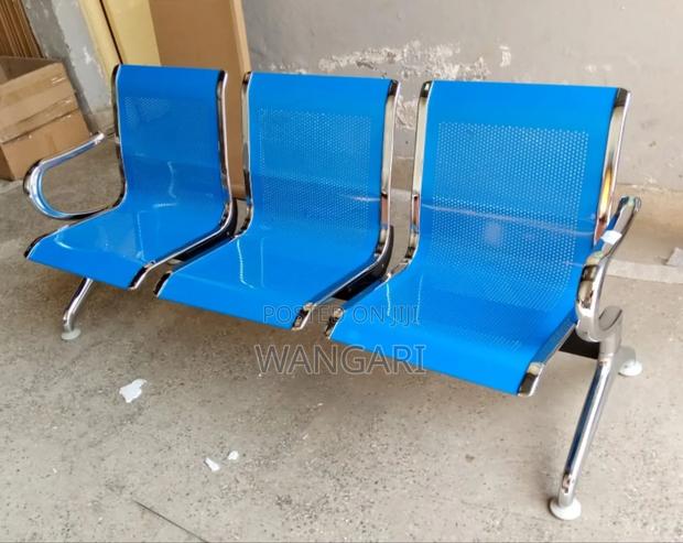 Waiting Metallic Chair - main view