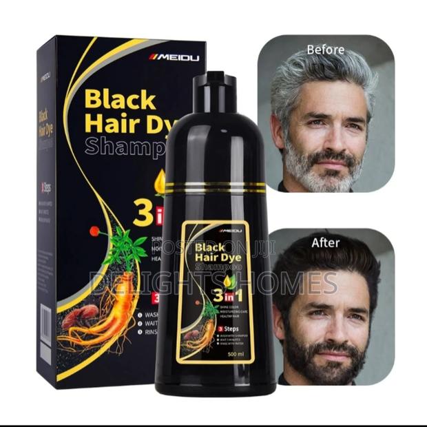 3in1 Hair Dye Shampoo 500ml - main view