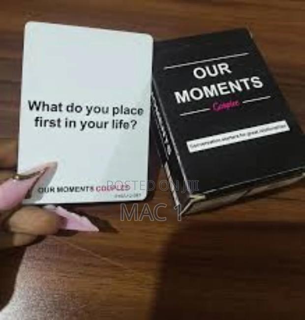 ​Romantic Conversation Starters - Our Moments Card Deck