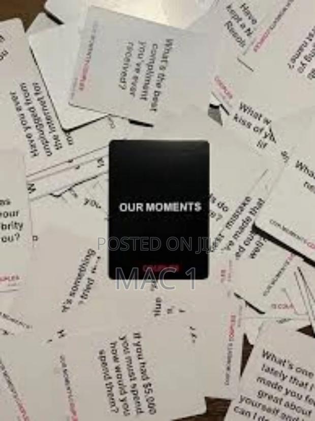 Relationship Building Cards - Our Moments (Couples Edition)