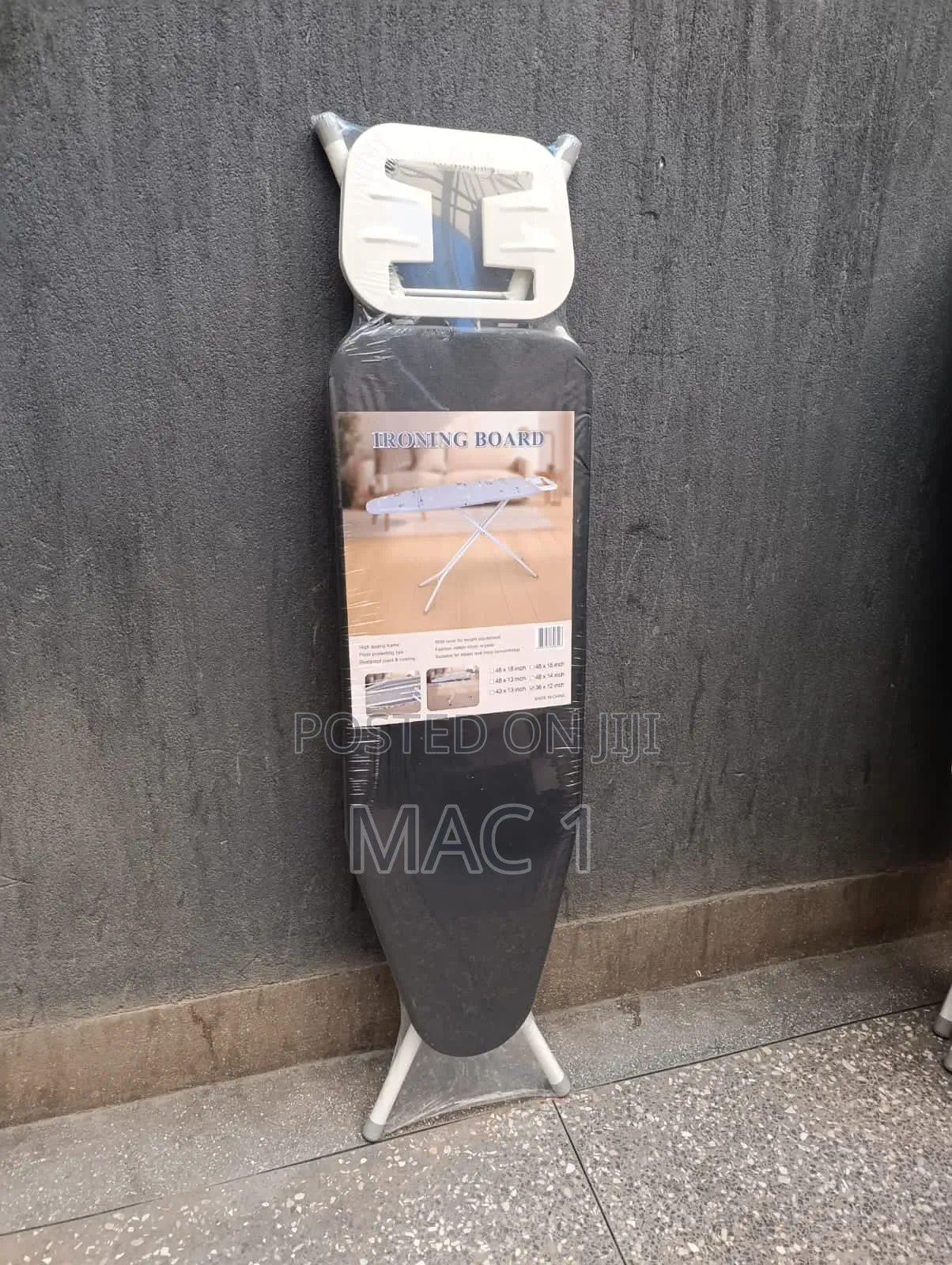 Heavy Duty Foldable Ironing Board With Iron Rest - Multiple Designs