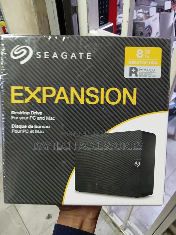 The Seagate Expansion 8tb Desktop Hdd. - thumbnail 2