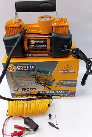 Reliable Coofix Emergency Car Kit/Car Compressor Kit With Accessories