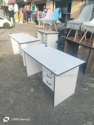 White Office Desk