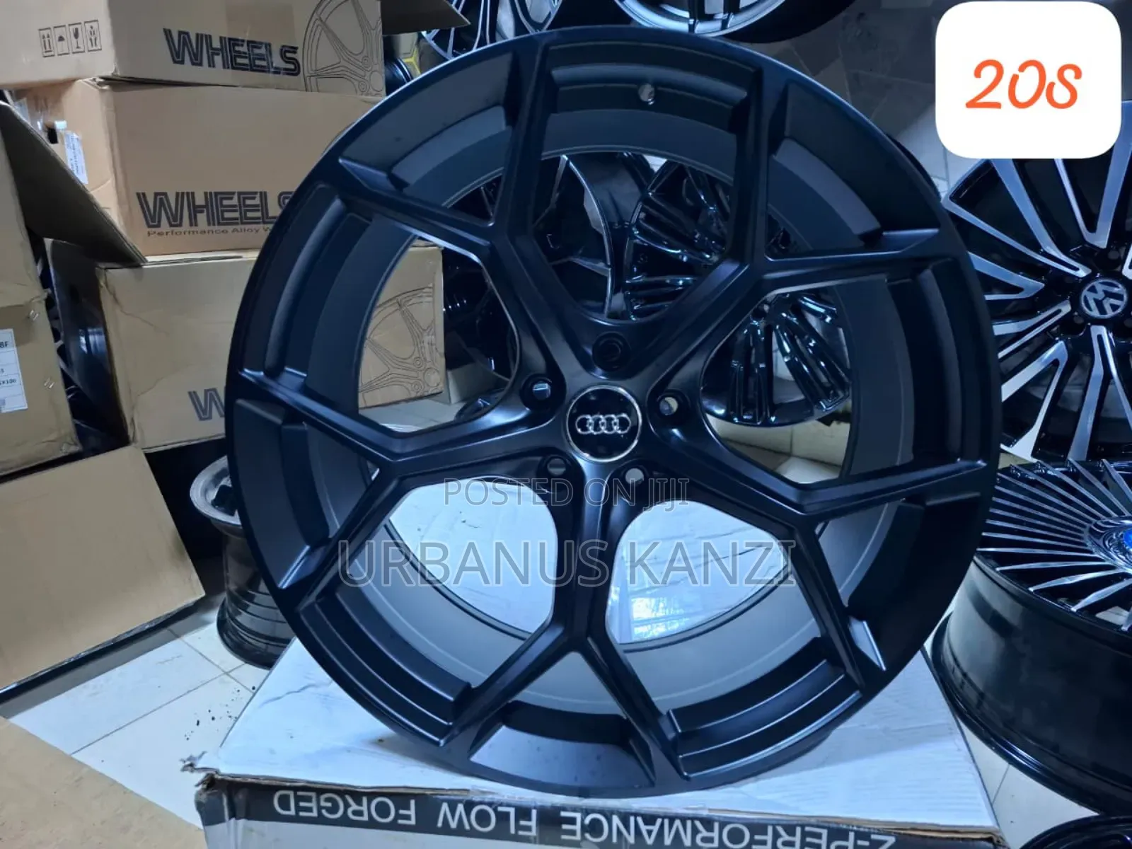 Size 20 Inch Audi Alloy Wheels