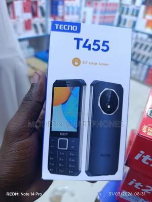 New Tecno T455 Black - main view
