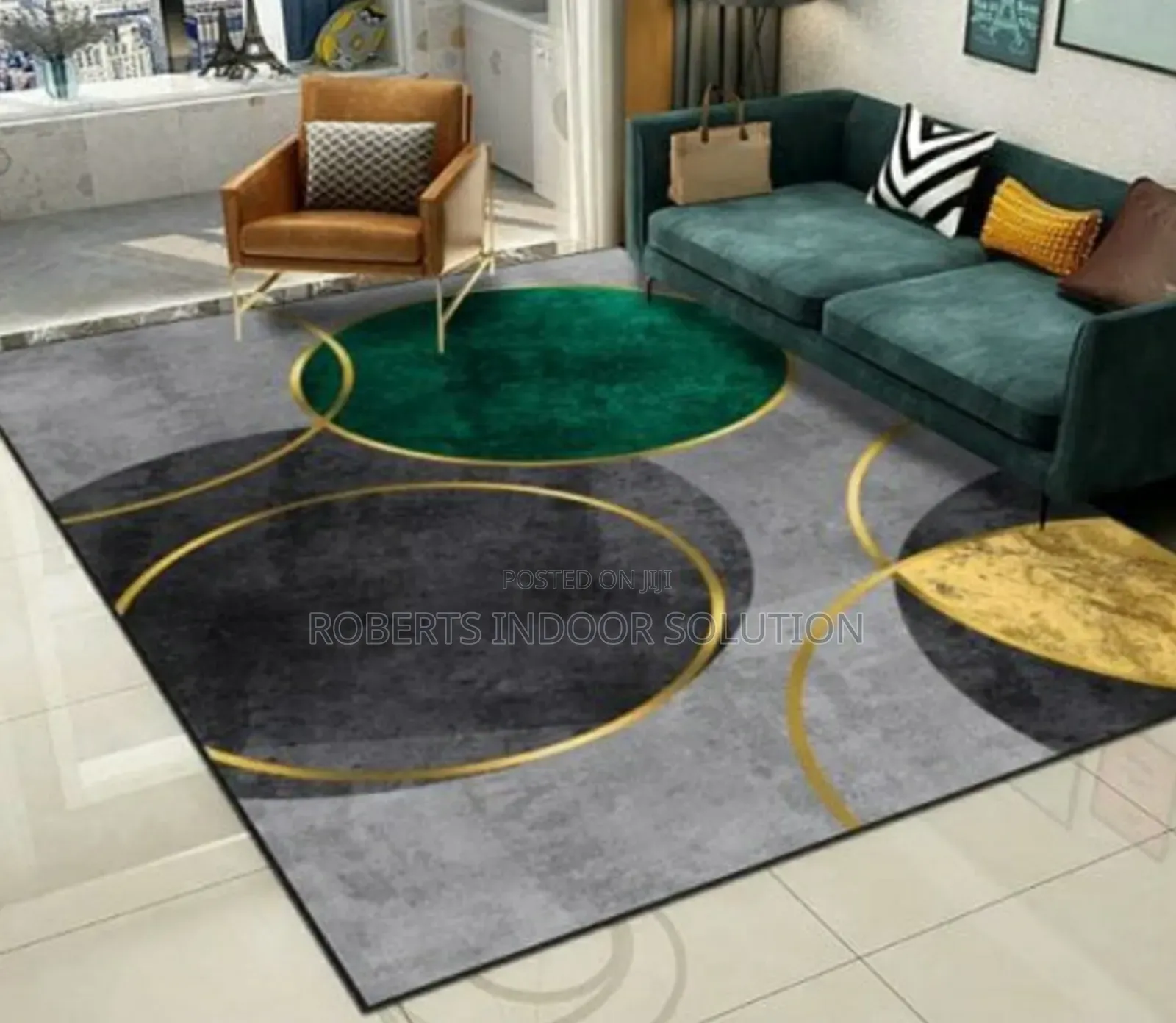 Sculpted Geometric 3d Carpet 7*10