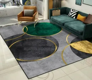 Sculpted Geometric 3d Carpet 7*10