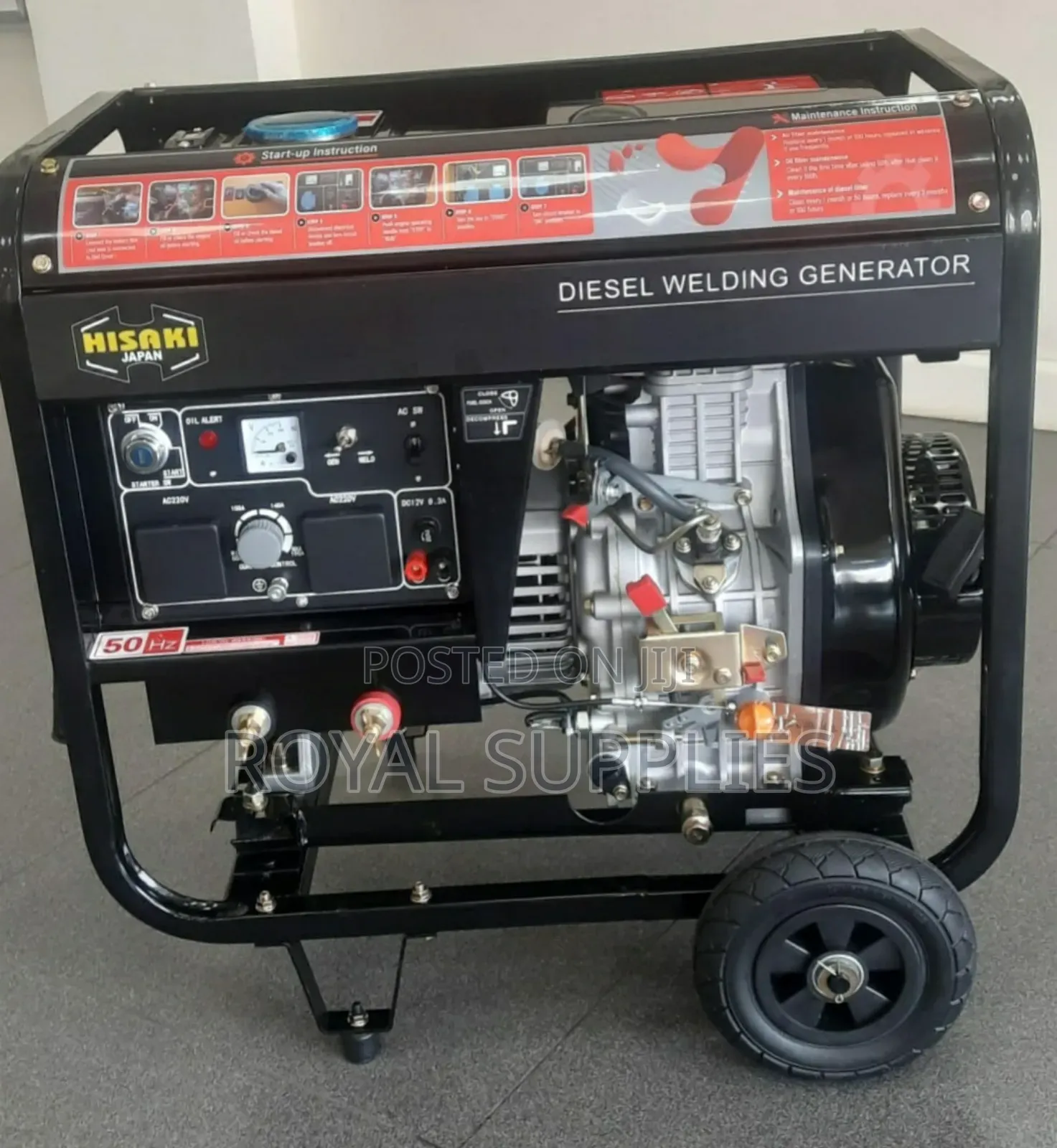 Hisaki Japan 10kva Welding Generator 200a