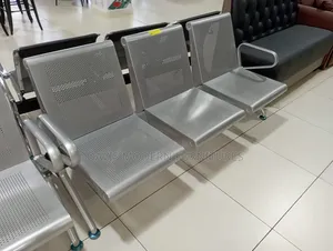 Three-Seater Metal Waiting Chairs